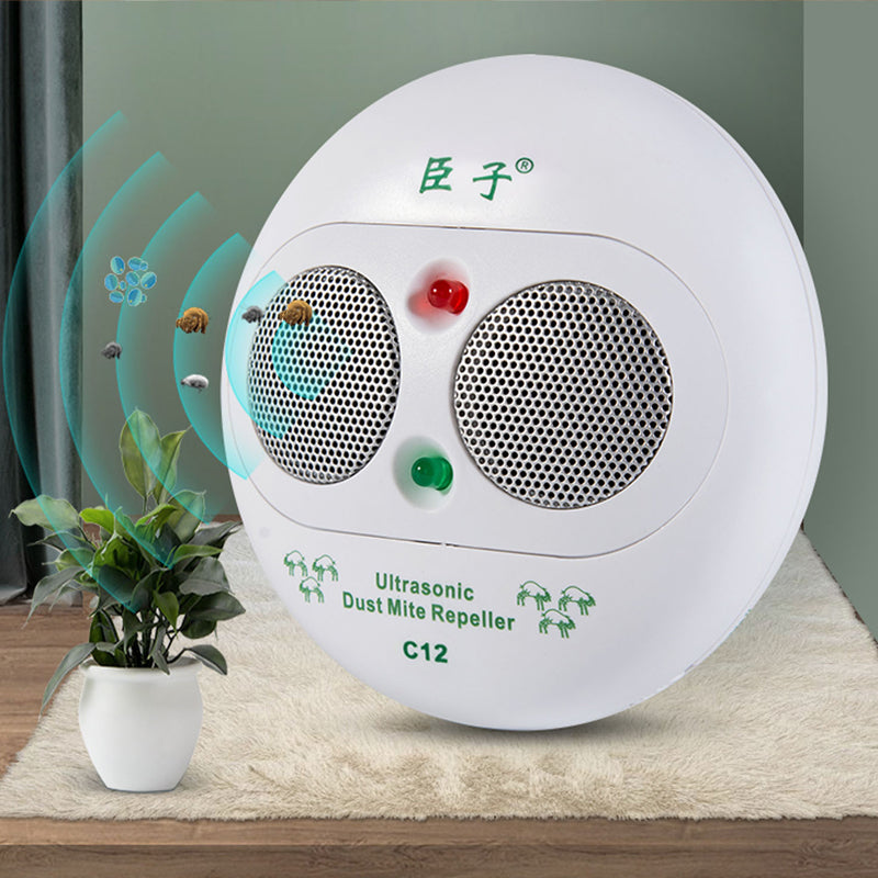 Household AI Ultrasonic Bed Dust Mite Pest Repeller Mites Removal Courtier C12
