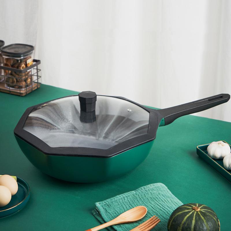 Sushar Star Anise Frying Pan Non-Stick Pan Smoke-Free Pan Stove Universal