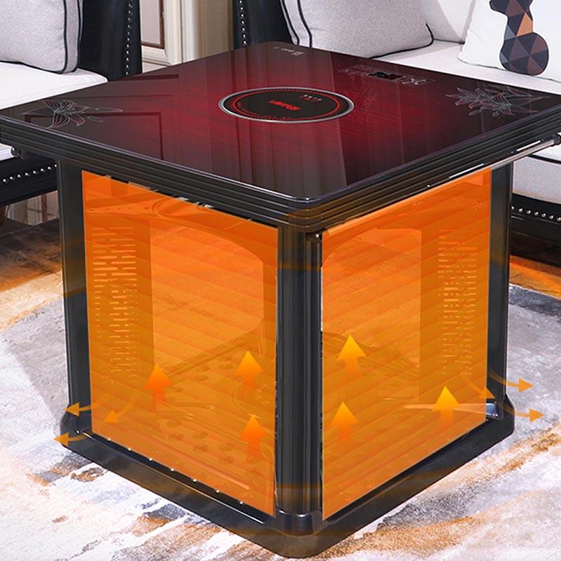 YANMOFANG MF-PF-A Electric Heating Table Heating Table Home Roasting Stove Fire Table Household Electric Roasting Table Square Electric Stove Heating