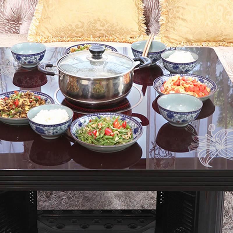 YANMOFANG MF-PF-A Electric Heating Table Heating Table Home Roasting Stove Fire Table Household Electric Roasting Table Square Electric Stove Heating