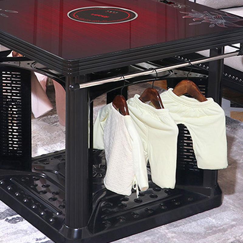 YANMOFANG MF-PF-A Electric Heating Table Heating Table Home Roasting Stove Fire Table Household Electric Roasting Table Square Electric Stove Heating