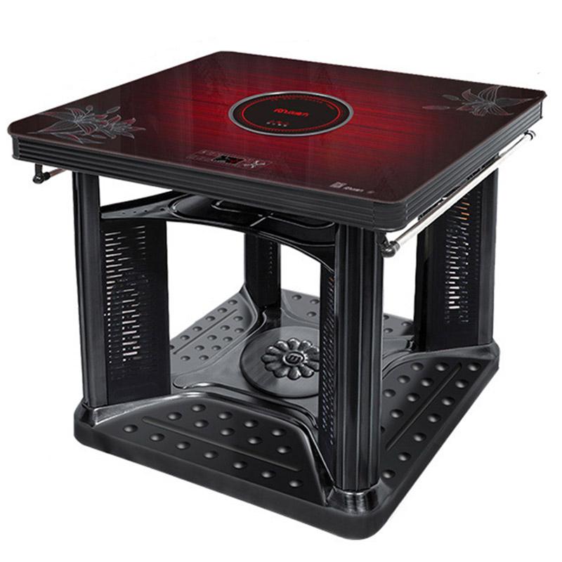 YANMOFANG MF-PF-A Electric Heating Table Heating Table Home Roasting Stove Fire Table Household Electric Roasting Table Square Electric Stove Heating