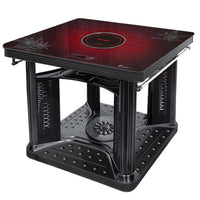 YANMOFANG MF-PF-A Electric Heating Table Heating Table Home Roasting Stove Fire Table Household Electric Roasting Table Square Electric Stove Heating