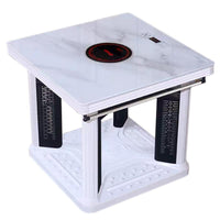 YANMOFANG MF-PF-A Electric Heating Table Heating Table Home Roasting Stove Fire Table Household Electric Roasting Table Square Electric Stove Heating