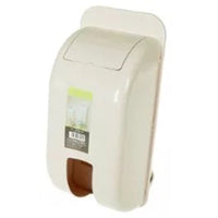 Wall-Mounted Plastic Bag Storage Box Garbage Trash Container