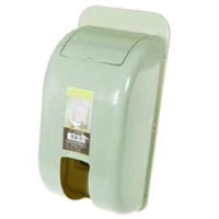 Wall-Mounted Plastic Bag Storage Box Garbage Trash Container