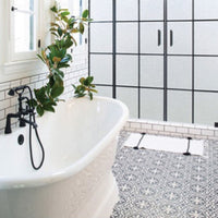 Static Frosted Matte Privacy Glass Home Door Window Film Sticky Adhesive Sticker