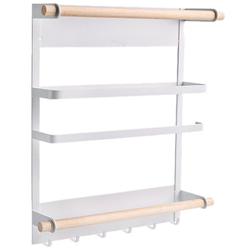 Magnetic Iron Suction Refrigerator Shelf Multifunctional Non-slip Rack