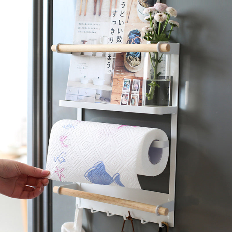 Magnetic Iron Suction Refrigerator Shelf Multifunctional Non-slip Rack