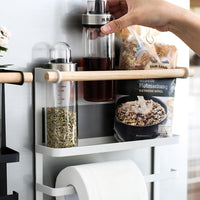 Magnetic Iron Suction Refrigerator Shelf Multifunctional Non-slip Rack