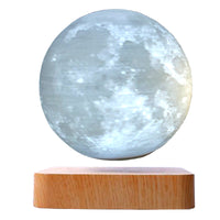 Magnetic Floating 3D Moon light Bedside lighting Bedroom Table Lamp