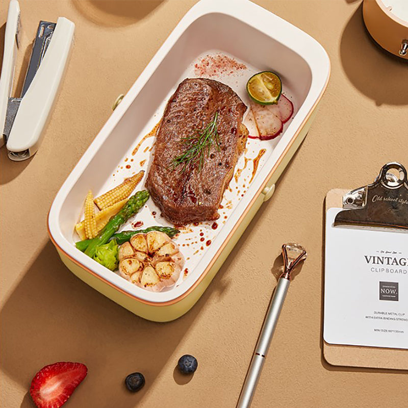 Plug-in Electric Lunch Box Thermal Insulation Portable Heating Food LIFE ELEMENT