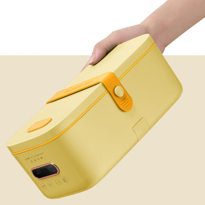 Plug-in Electric Lunch Box Thermal Insulation Portable Heating Food LIFE ELEMENT