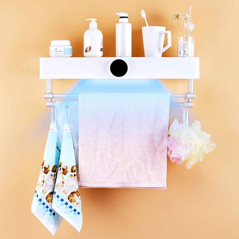 Electric Heating Towel Rail Bar Drying Punch-free Sterilization UV Disinfection