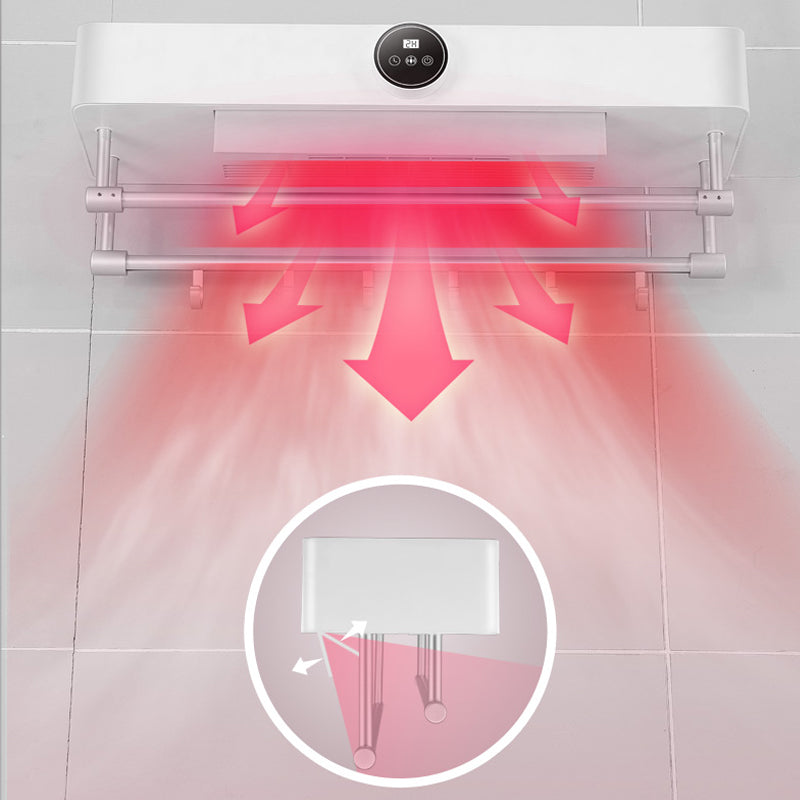 Electric Heating Towel Rail Bar Drying Punch-free Sterilization UV Disinfection