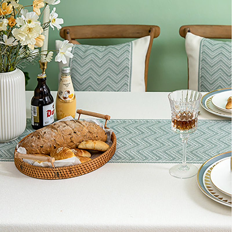 Tablecloth Nordic Light Luxury Net Rectangular with Tassel Waterproof Oil-proof