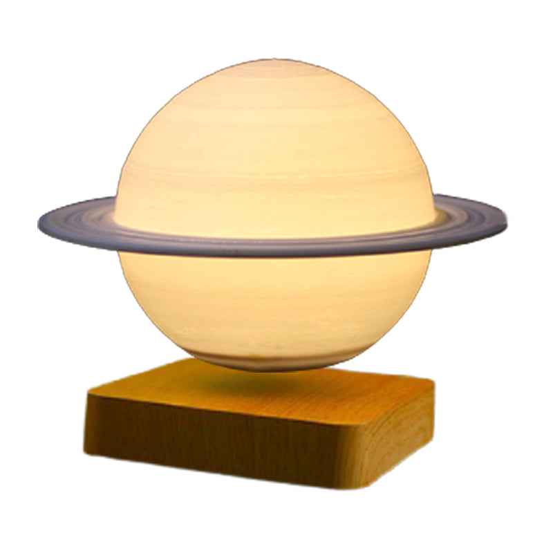 Magnetic Floating 3D Moon light Bedside lighting Bedroom Table Lamp