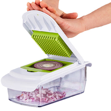 Kitchen Multi-Function Shredder Slicer Chopper Vegetables Fruits Blade 7 in 1