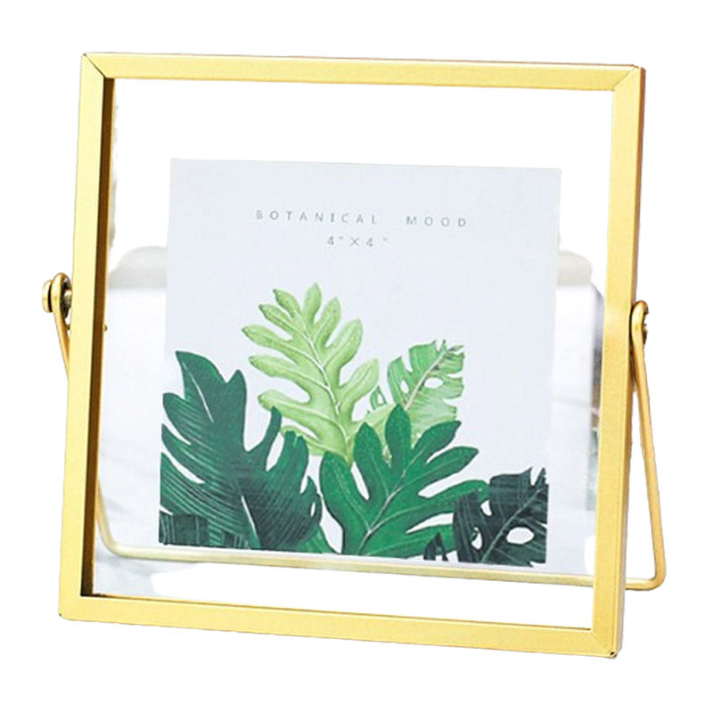 Dried Flower DIY Kit with Glass Photo Frame Set