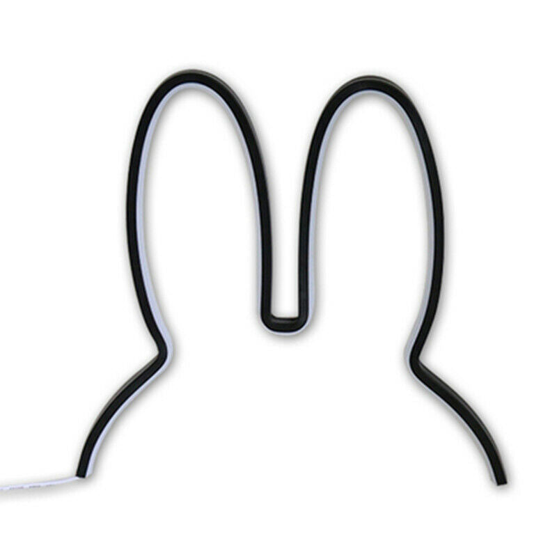 Nordic Style Room Layout Decoration Bedroom Wall Creative Rabbit LED Lamp