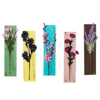 Creative Fresh Retro Flower Wooden Ornaments Bedroom Decorations Interior Wall