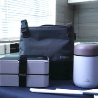 Double-layer Bento Japanese Lunch Box Insulation Set BPA-free Imported Material
