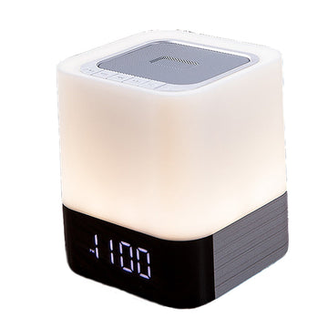 Bluetooth Speaker Night Light Alarm Clock Boys Girls Gift Lettering Template