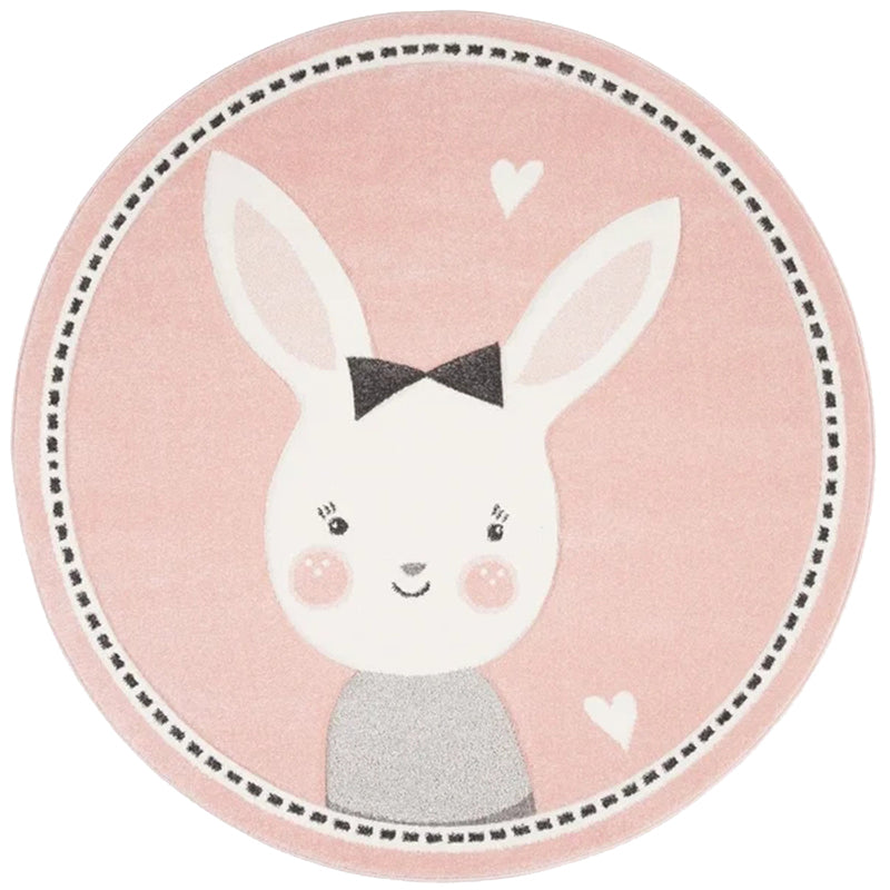 Round Carpet Thickened Floor Cartoon Cute Children's Bedside Living Room Mat