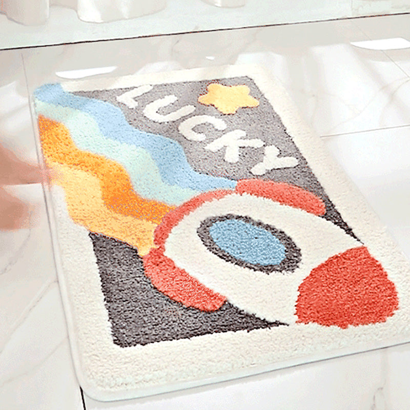 Household Bathroom Toilet Floor Mat Absorbent Non-slip Entrance Carpet