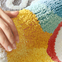 Household Bathroom Toilet Floor Mat Absorbent Non-slip Entrance Carpet
