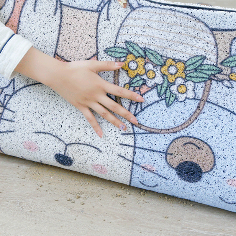 Entrance Door Floor Coil Mat Animal Cartoon Tailorable Carpet Rug
