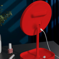 Portable Makeup Mirror Desktop LED Lamp Folding  Dimming Light AMOI