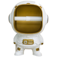 Astronaut Toilet Tissue Roll Holder Multifunctional Wall-mounted Storage Rack