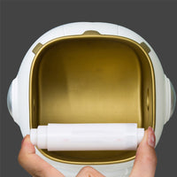 Astronaut Toilet Tissue Roll Holder Multifunctional Wall-mounted Storage Rack