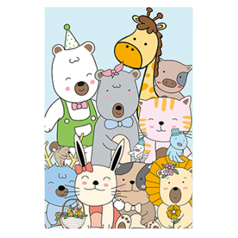 Entrance Door Floor Coil Mat Animal Cartoon Tailorable Carpet Rug
