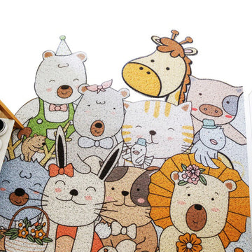 Entrance Door Floor Coil Mat Animal Cartoon Tailorable Carpet Rug