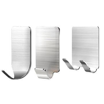 Kitchen Bathroom Door Strong Paste Adhesive Hook Stainless Steel Wall Bearing