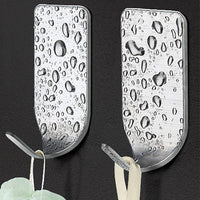 Kitchen Bathroom Door Strong Paste Adhesive Hook Stainless Steel Wall Bearing