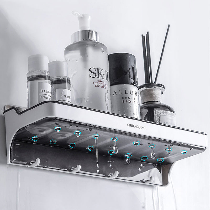 Bathroom Toilet Shelf Rack Wall Hanging Hook Storage