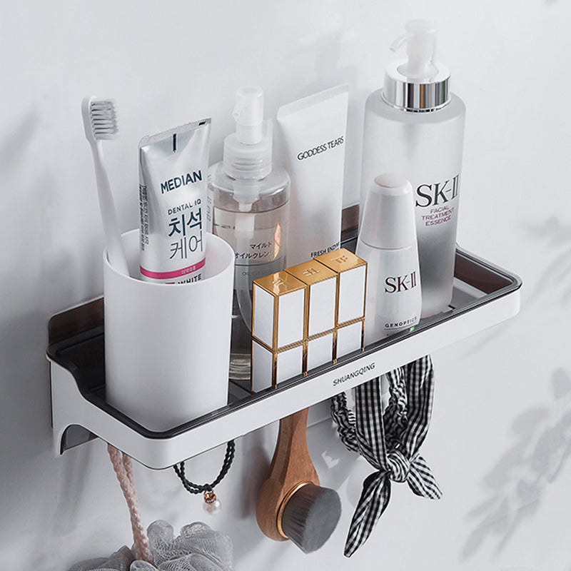 Bathroom Toilet Shelf Rack Wall Hanging Hook Storage