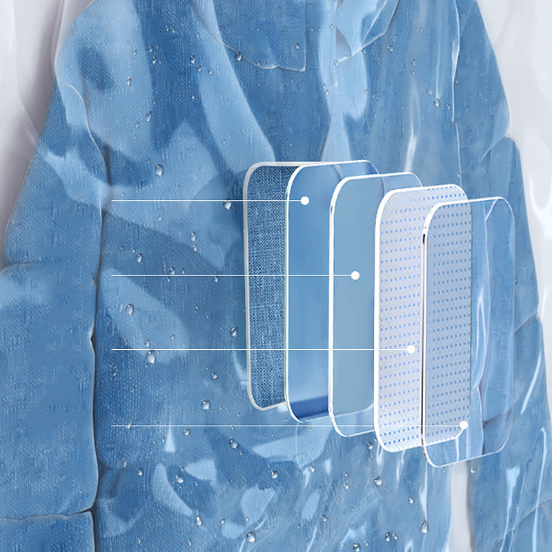 Clothes Dust Cover Long Rotatable See Through Hanging Storage Coat Jacket Bag