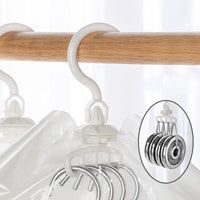 Clothes Dust Cover Long Rotatable See Through Hanging Storage Coat Jacket Bag