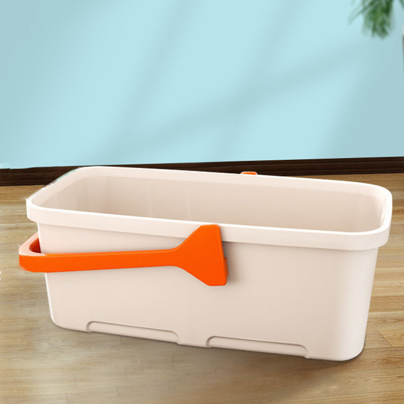 Cleaning Mop Squeeze Bucket Rectangular Thickened Flat Plastic Barrel