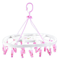 Drying Socks Rack Multi-clip Multi-function Storage Hanging Underwear Clothes