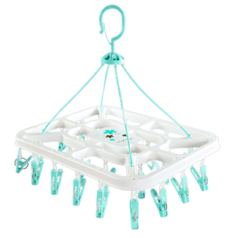 Drying Socks Rack Multi-clip Multi-function Storage Hanging Underwear Clothes