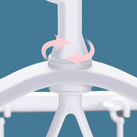 Drying Socks Rack Multi-clip Multi-function Storage Hanging Underwear Clothes