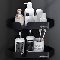 Toilet Shelf Bathroom Triangle Free Perforation Wall Hanging Storage Rack