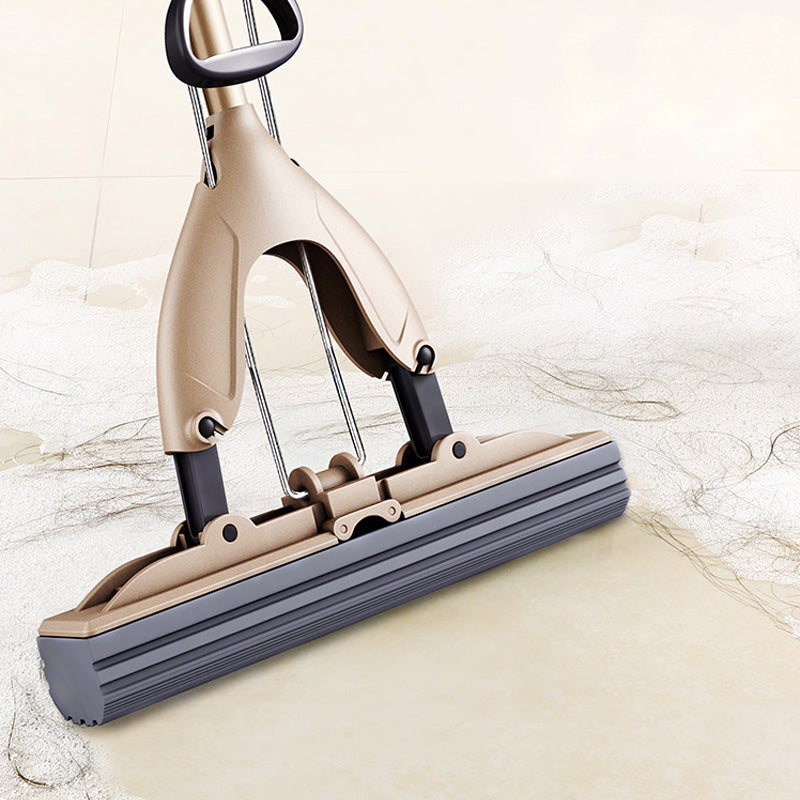Sponge Mop Fold Squeeze Water Absorbent Floor Mopping Free hand-washing