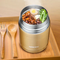 Stew Beaker Stainless Steel Pot Thermal Insulation Lunch Box Cooker Pot HAERS