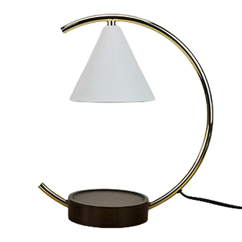 Melting Wax Lamp Candle Light Solid Wood Base Aromatherapy Diffuser